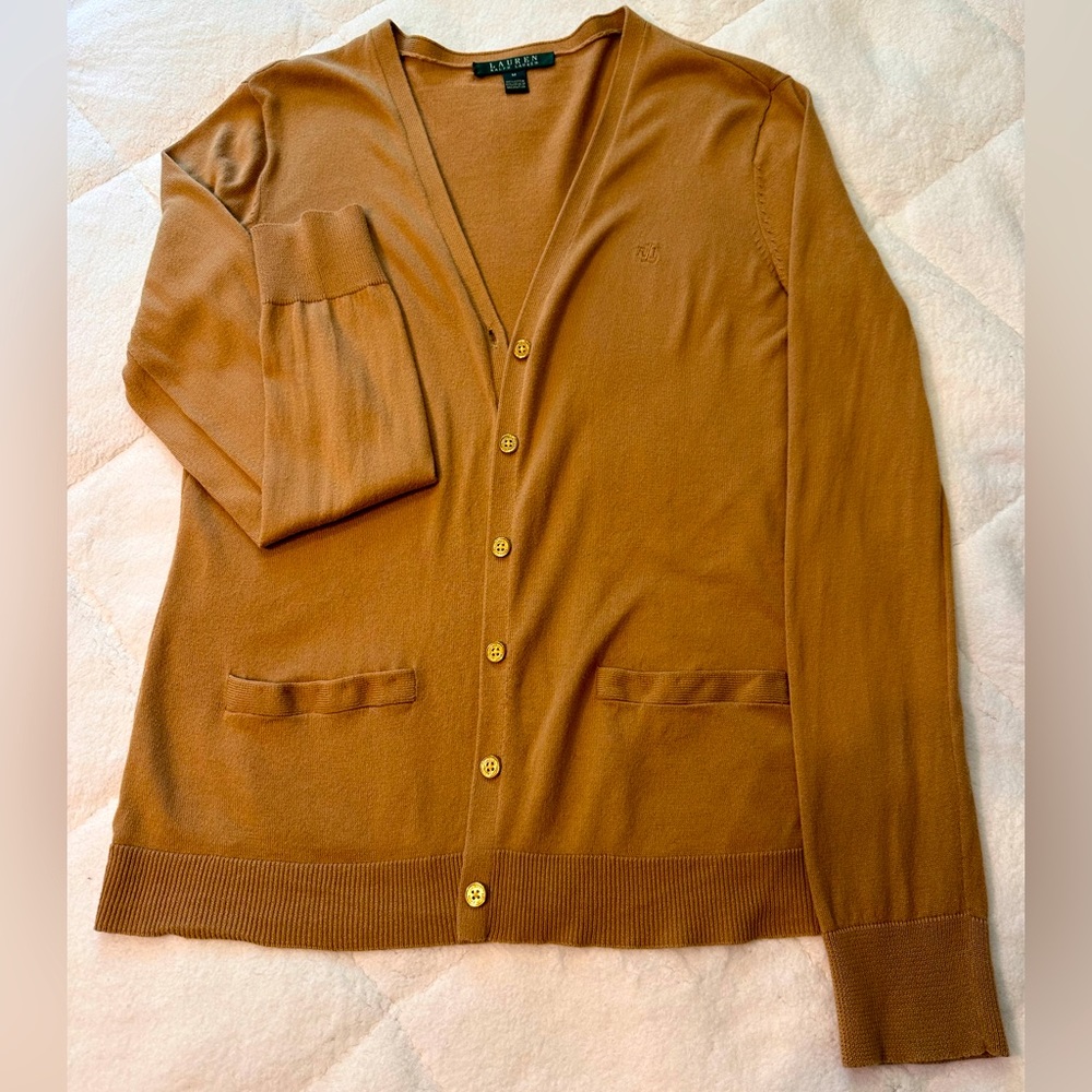 Ralph Lauren’s classic cardigan